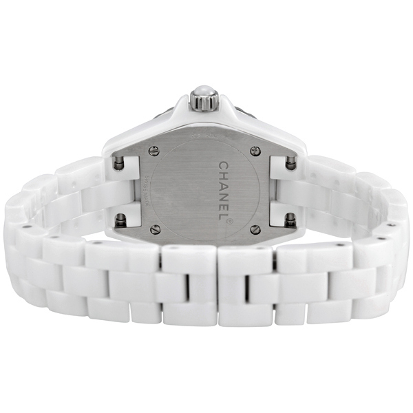 chanel j12 mother of pearl white ceramic ladies watch h2572 chanel j12 mother of pearl white ceramic ladies watch h2572