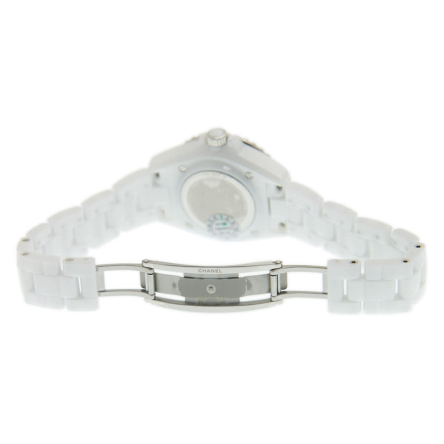 chanel j12 phantom white dial ladies watch h6345 chanel j12 phantom white dial ladies watch h6345