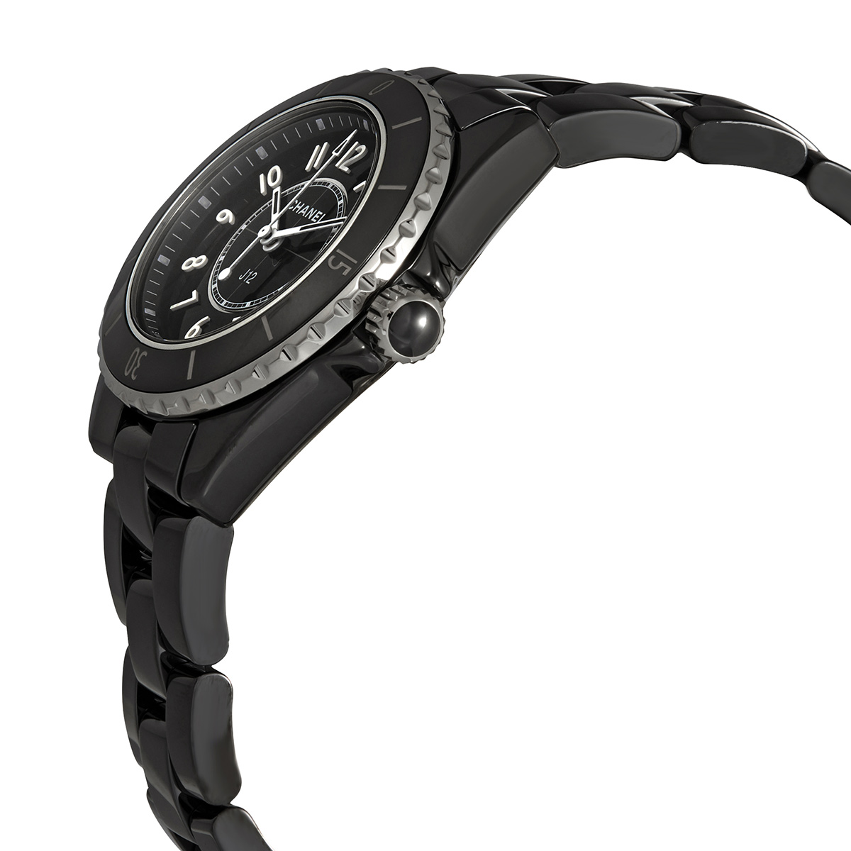 chanel j12 quartz black dial ladies watch h5695 chanel j12 quartz black dial ladies watch h5695