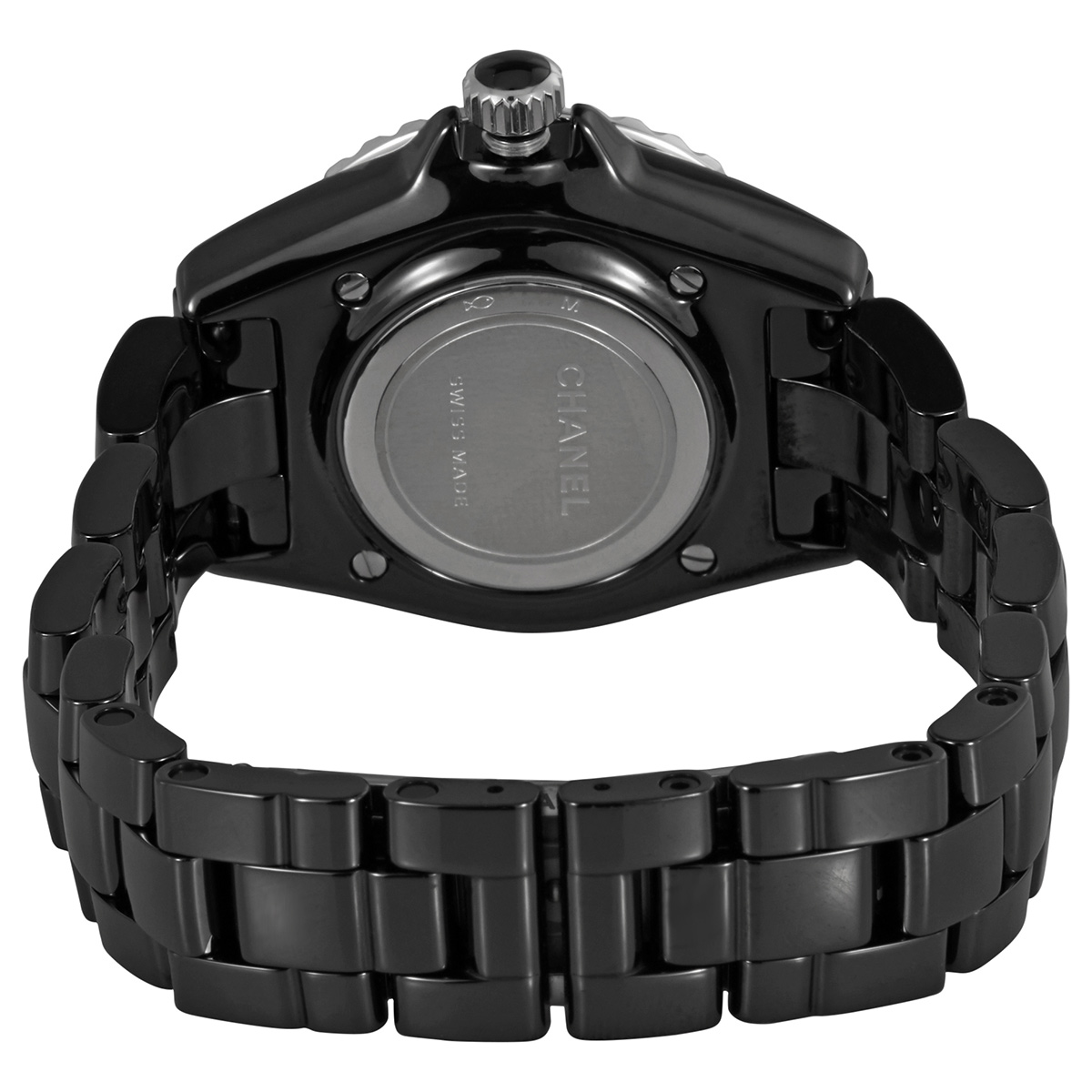 chanel j12 quartz black dial ladies watch h5695 chanel j12 quartz black dial ladies watch h5695