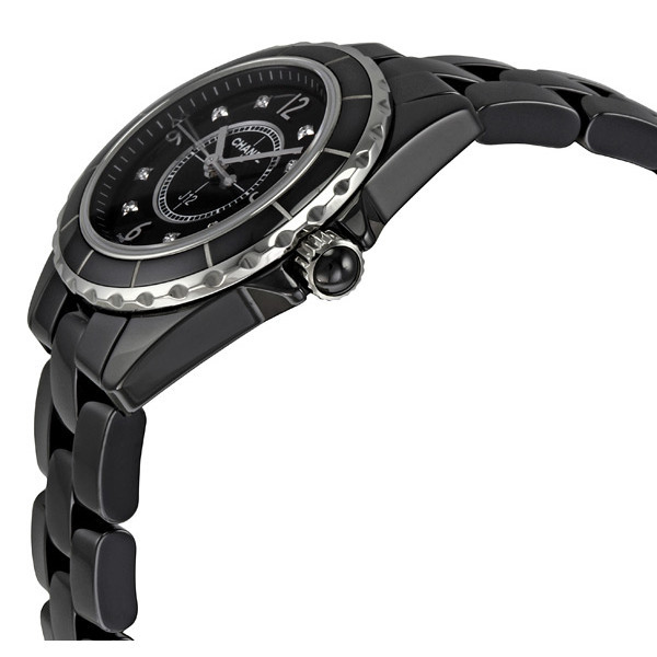 chanel j12 quartz black ladies watch h2569 chanel j12 quartz black ladies watch h2569