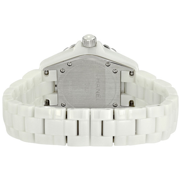 chanel j12 quartz white dial ladies watch h0968 chanel j12 quartz white dial ladies watch h0968