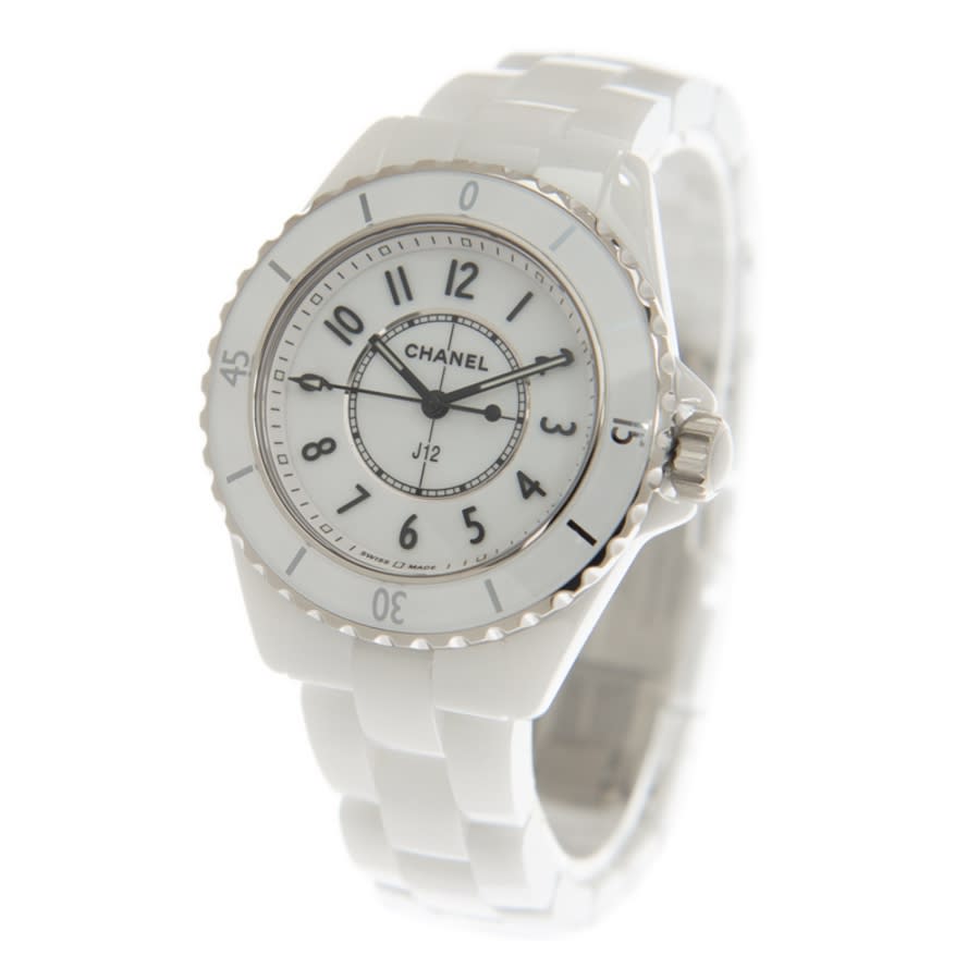chanel j12 quartz white dial ladies watch h5698 chanel j12 quartz white dial ladies watch h5698
