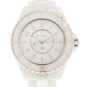 chanel j12 quartz white dial ladies watch h6755
