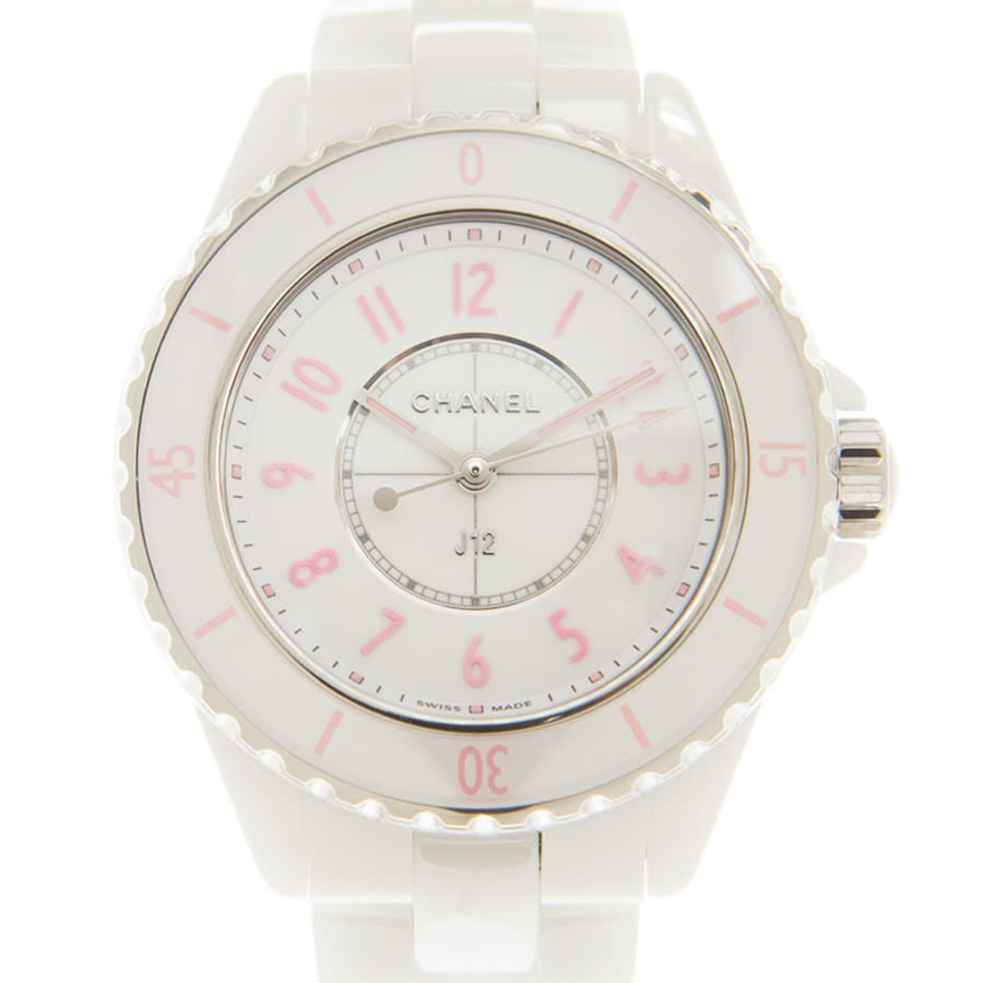 chanel j12 quartz white dial ladies watch h6755 chanel j12 quartz white dial ladies watch h6755