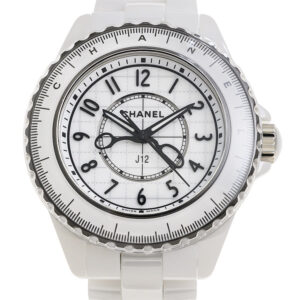Home chanel j12 quartz white dial ladies watch h9763