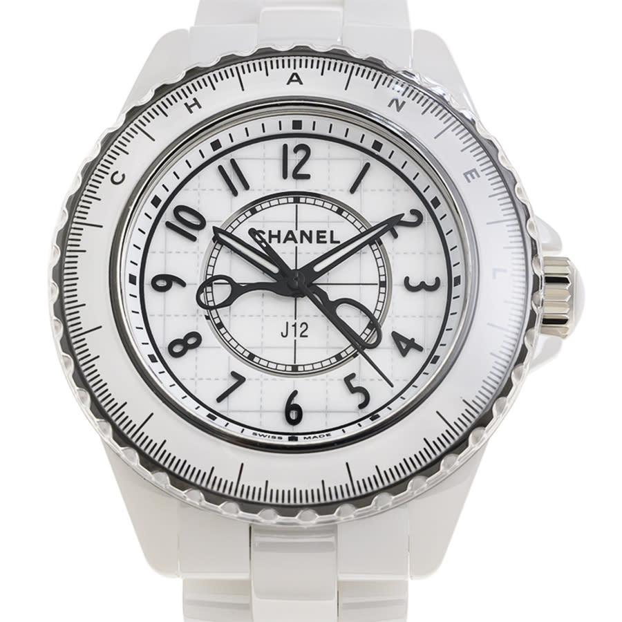 chanel j12 quartz white dial ladies watch h9763 chanel j12 quartz white dial ladies watch h9763