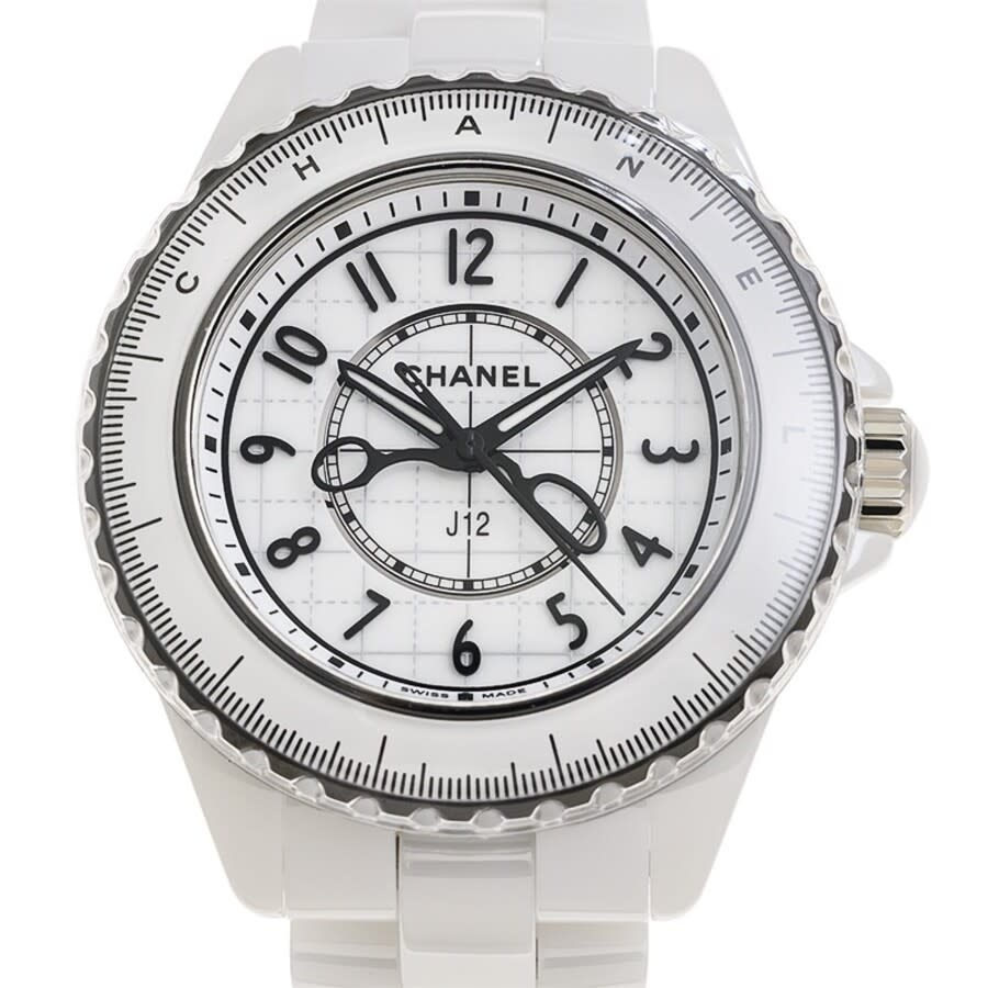 chanel j12 quartz white dial ladies watch h9763 chanel j12 quartz white dial ladies watch h9763