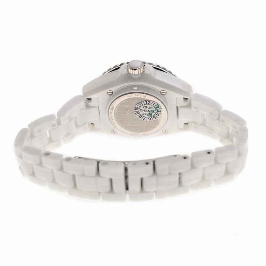 chanel j12 quartz white dial ladies watch h9763 chanel j12 quartz white dial ladies watch h9763