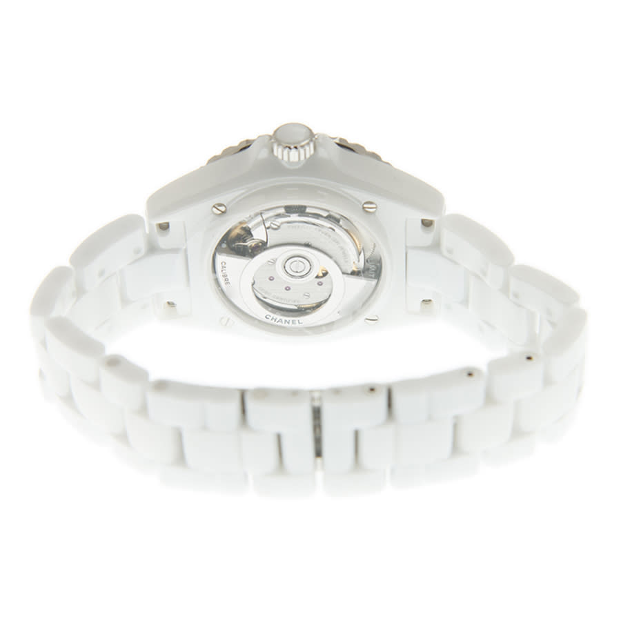 chanel j12 20 automatic white dial ladies watch h6476 chanel j12 20 automatic white dial ladies watch h6476