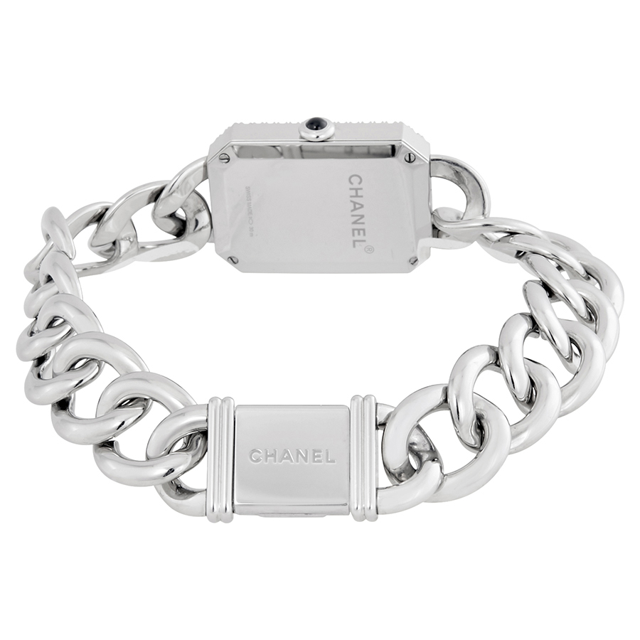 chanel premiere black dial stainless steel diamond ladies watch h3254 chanel premiere black dial stainless steel diamond ladies watch h3254