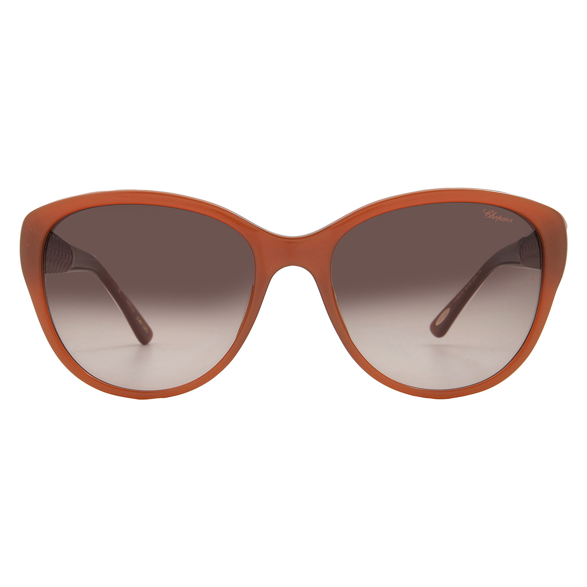chopard brown gradient cat eye ladies sunglasses sch127 01ag 55 chopard brown gradient cat eye ladies sunglasses sch127 01ag 55