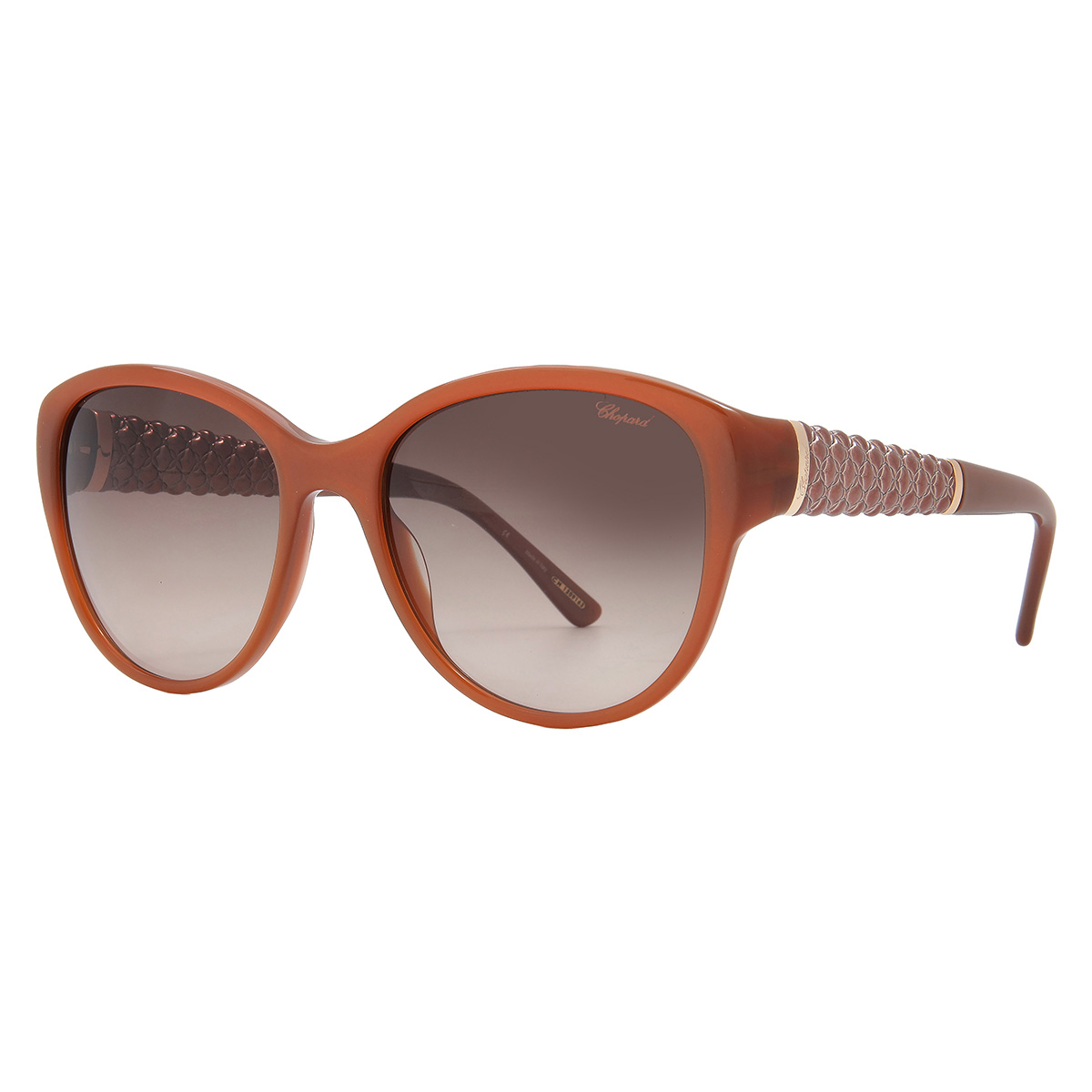 chopard brown gradient cat eye ladies sunglasses sch127 01ag 55 chopard brown gradient cat eye ladies sunglasses sch127 01ag 55