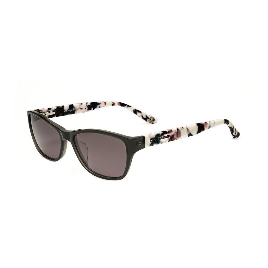 christian lacroix ladies black rectangular sunglasses cls1015 christian lacroix ladies black rectangular sunglasses cls1015
