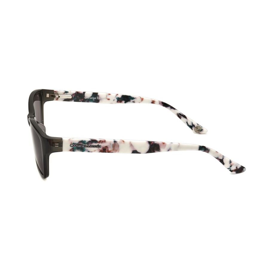 christian lacroix ladies black rectangular sunglasses cls1015 christian lacroix ladies black rectangular sunglasses cls1015