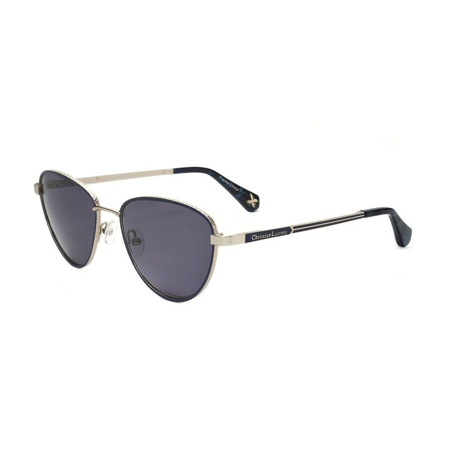 christian lacroix ladies blue round sunglasses cls3063 christian lacroix ladies blue round sunglasses cls3063
