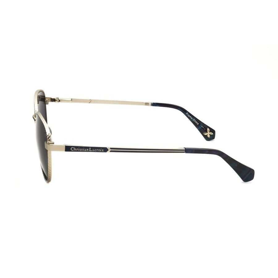 christian lacroix ladies blue round sunglasses cls3063 christian lacroix ladies blue round sunglasses cls3063