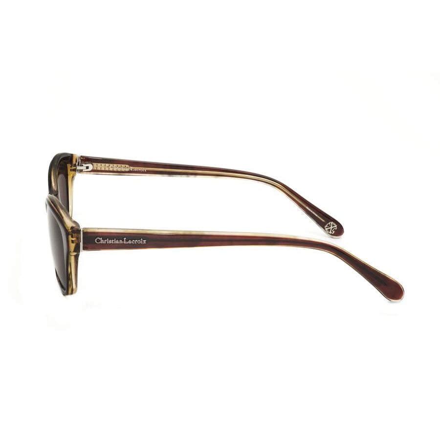 christian lacroix ladies brown cat eye sunglasses cls1049 christian lacroix ladies brown cat eye sunglasses cls1049
