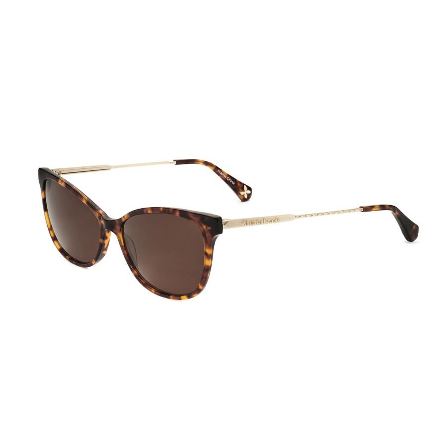christian lacroix ladies brown cat eye sunglasses cls1105 christian lacroix ladies brown cat eye sunglasses cls1105