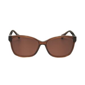 christian lacroix ladies brown rectangular sunglasses cls1091