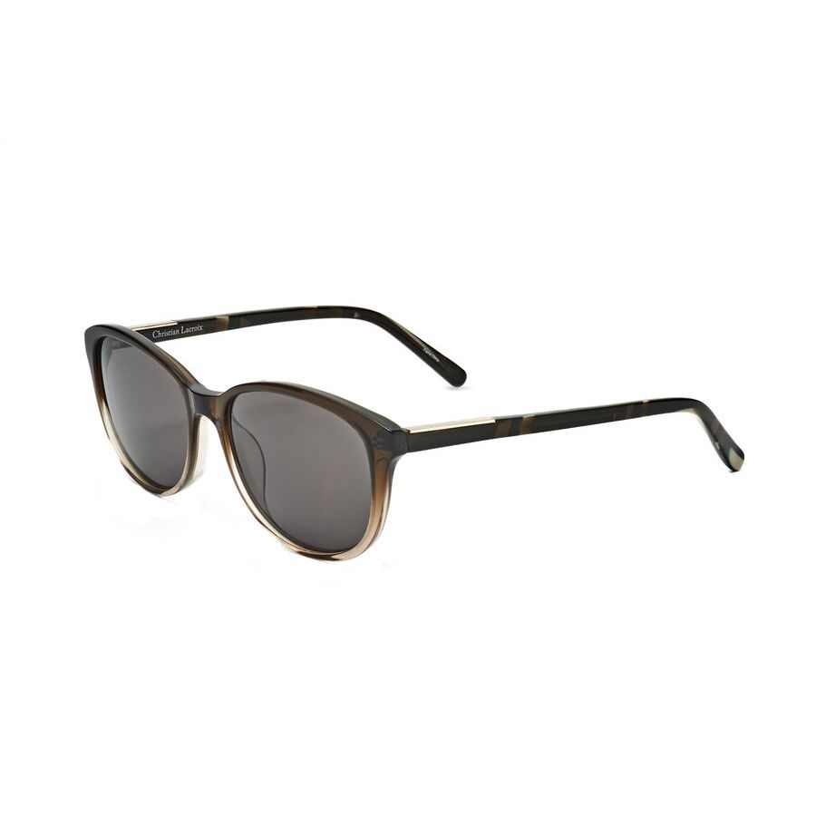 christian lacroix ladies brown round sunglasses cl1040 christian lacroix ladies brown round sunglasses cl1040