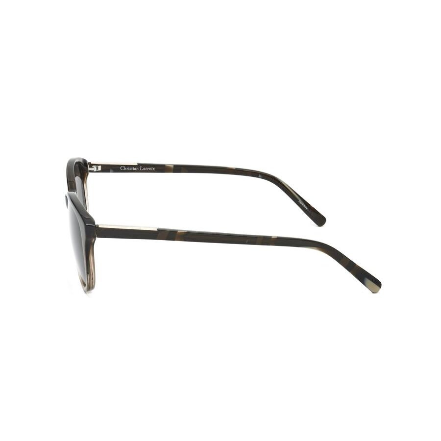 christian lacroix ladies brown round sunglasses cl1040 christian lacroix ladies brown round sunglasses cl1040