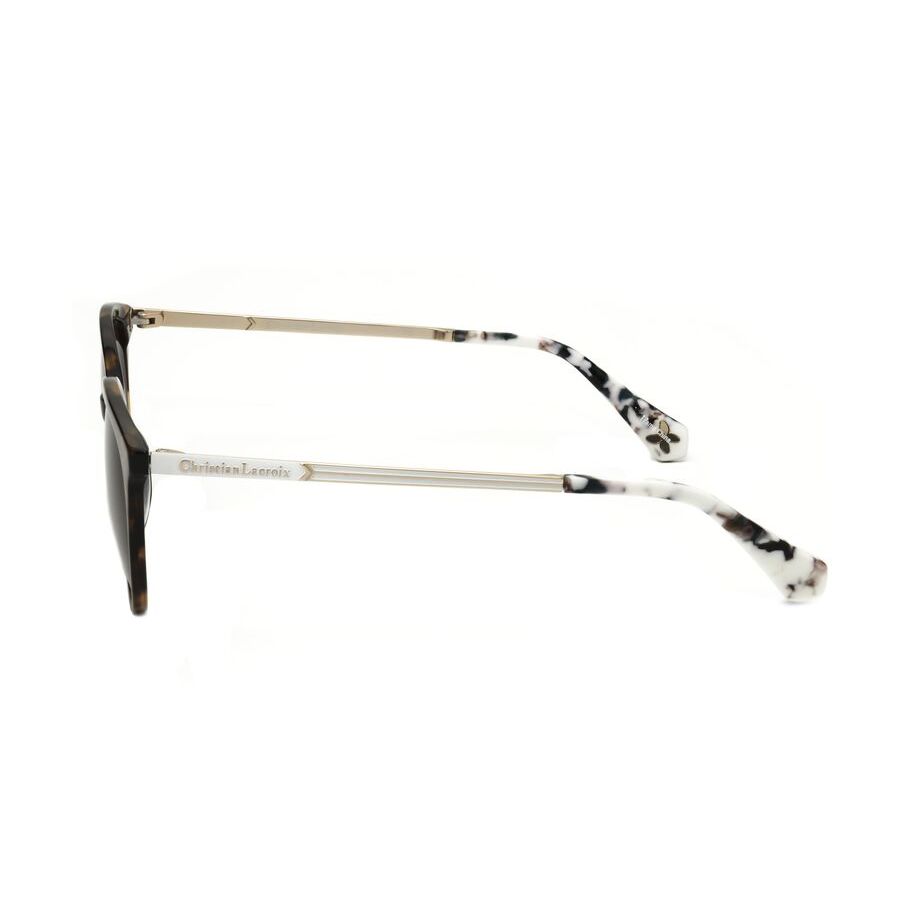 christian lacroix ladies brown round sunglasses cls1108 070 2 christian lacroix ladies brown round sunglasses cls1108 070 2