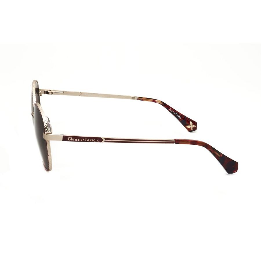 christian lacroix ladies brown round sunglasses cls3064 christian lacroix ladies brown round sunglasses cls3064