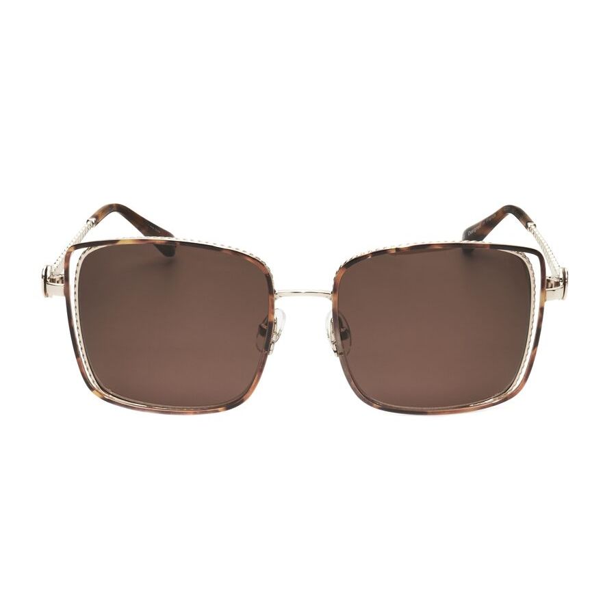 christian lacroix ladies brown square sunglasses cls3071 christian lacroix ladies brown square sunglasses cls3071