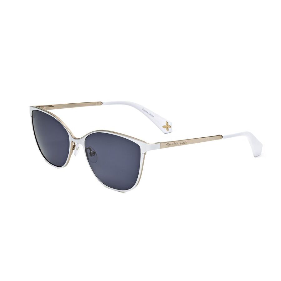christian lacroix ladies white cat eye sunglasses cl3059 2 christian lacroix ladies white cat eye sunglasses cl3059 2