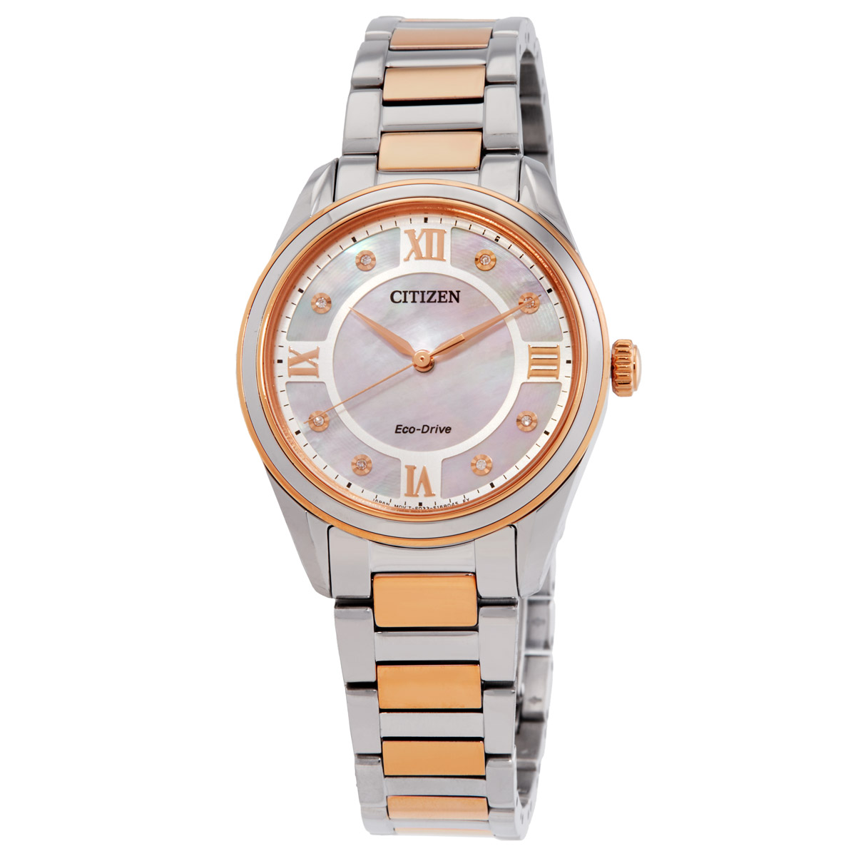 citizen arezzo eco drive white dial ladies watch em0876 51d citizen arezzo eco drive white dial ladies watch em0876 51d