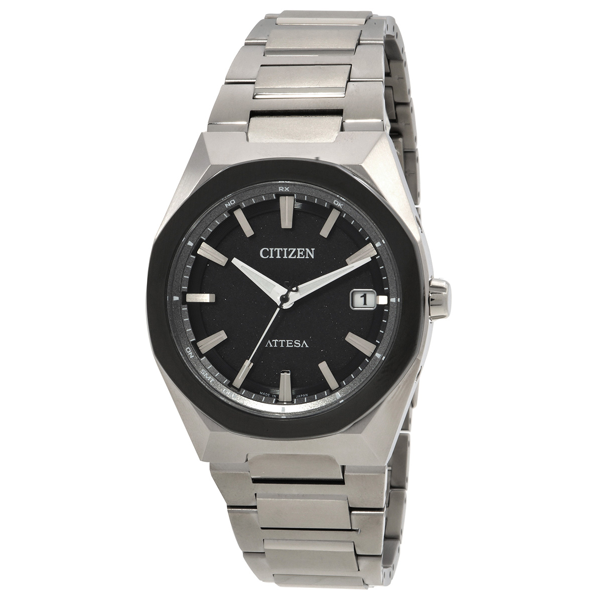 citizen attesa eco drive black dial men's watch cb3044 55e citizen attesa eco drive black dial men's watch cb3044 55e