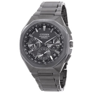 Витрина citizen attesa perpetual alarm world time black dial men's watch cc4105 69e