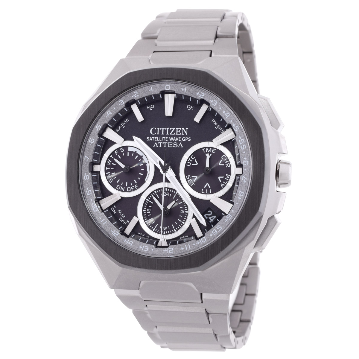 citizen attesa perpetual alarm world time grey dial men's watch cc4104 53e citizen attesa perpetual alarm world time grey dial men's watch cc4104 53e