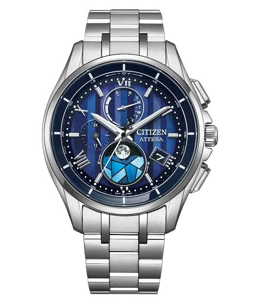 citizen attesa perpetual blue dial men's watch by1000 51l citizen attesa perpetual blue dial men's watch by1000 51l