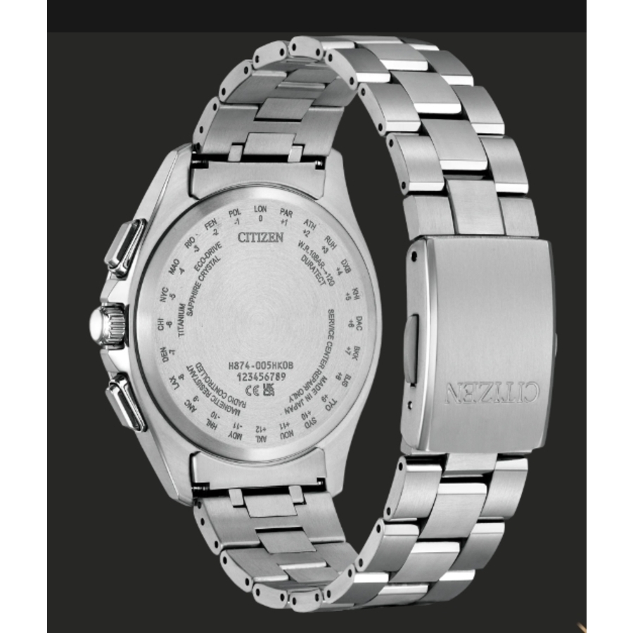 citizen attesa perpetual blue dial men's watch by1000 51l citizen attesa perpetual blue dial men's watch by1000 51l