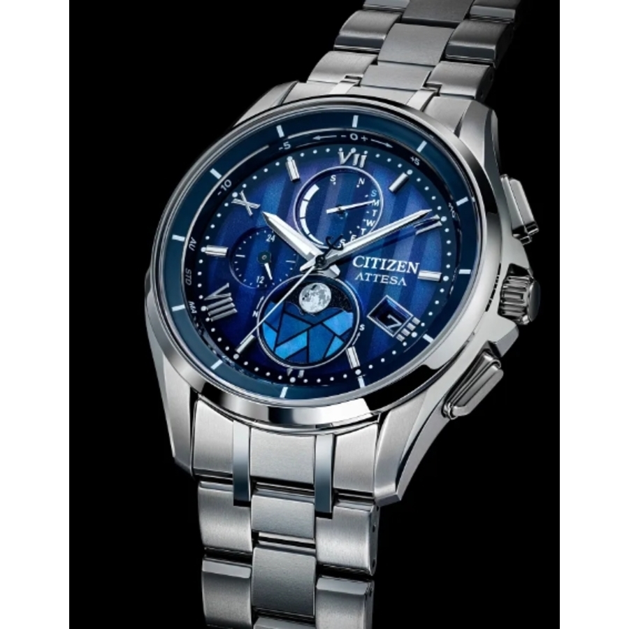 citizen attesa perpetual blue dial men's watch by1000 51l citizen attesa perpetual blue dial men's watch by1000 51l