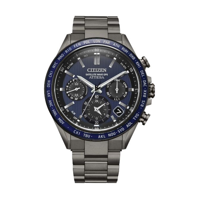 citizen attesa perpetual blue dial men's watch cc4059 64l citizen attesa perpetual blue dial men's watch cc4059 64l