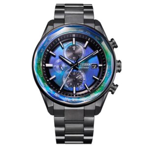 Витрина citizen attesa special edition perpetual alarm world time chronograph gmt men's watch at8314 53l