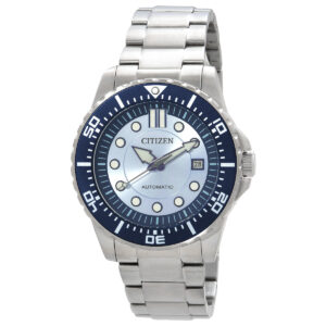 Витрина citizen automatic blue dial men's watch nj0178 81m