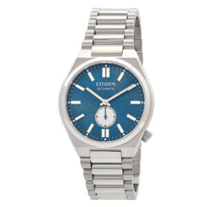 citizen tsuyosa automatic blue dial men's watch nk5010 51l