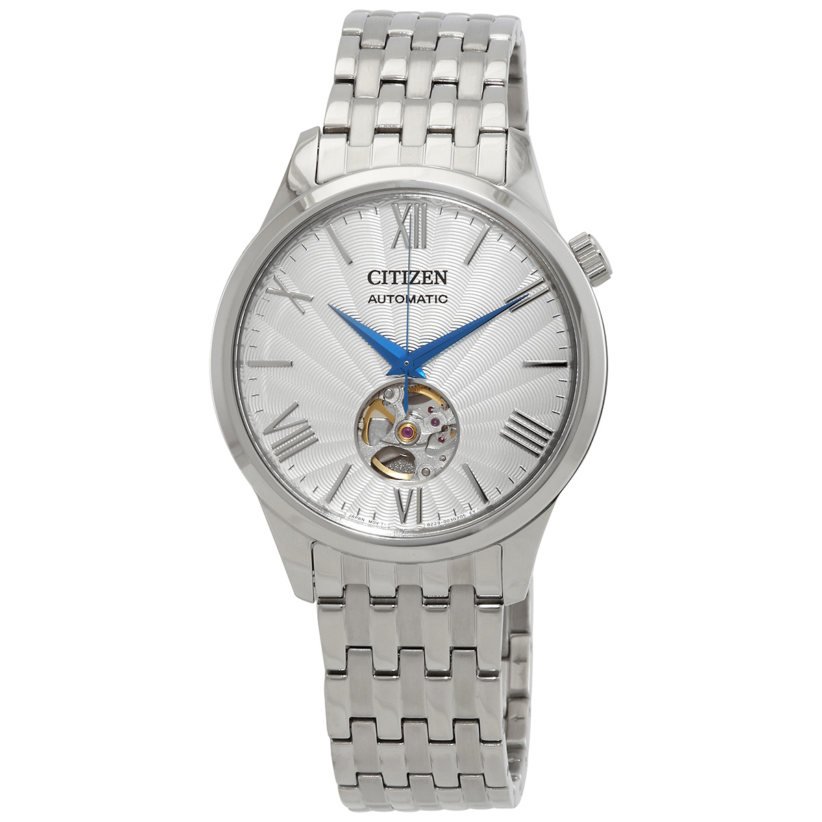 citizen automatic silver dial men's watch nh9130 84a citizen automatic silver dial men's watch nh9130 84a
