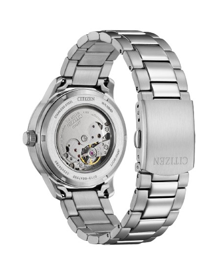 citizen automatic white dial men's watch nj0191 83a citizen automatic white dial men's watch nj0191 83a