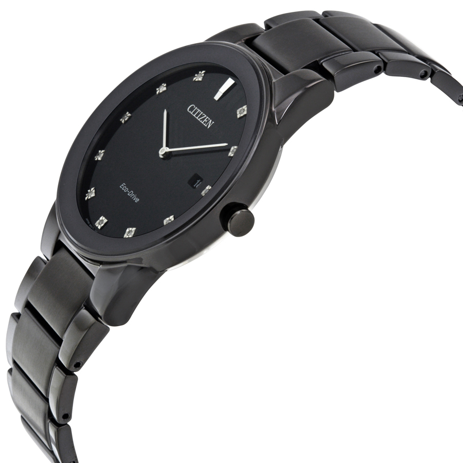 citizen axiom black dial men's watch au1065 58g citizen axiom black dial men's watch au1065 58g