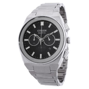Витрина citizen axiom sc chronograph black dial men's watch ca4580 50e