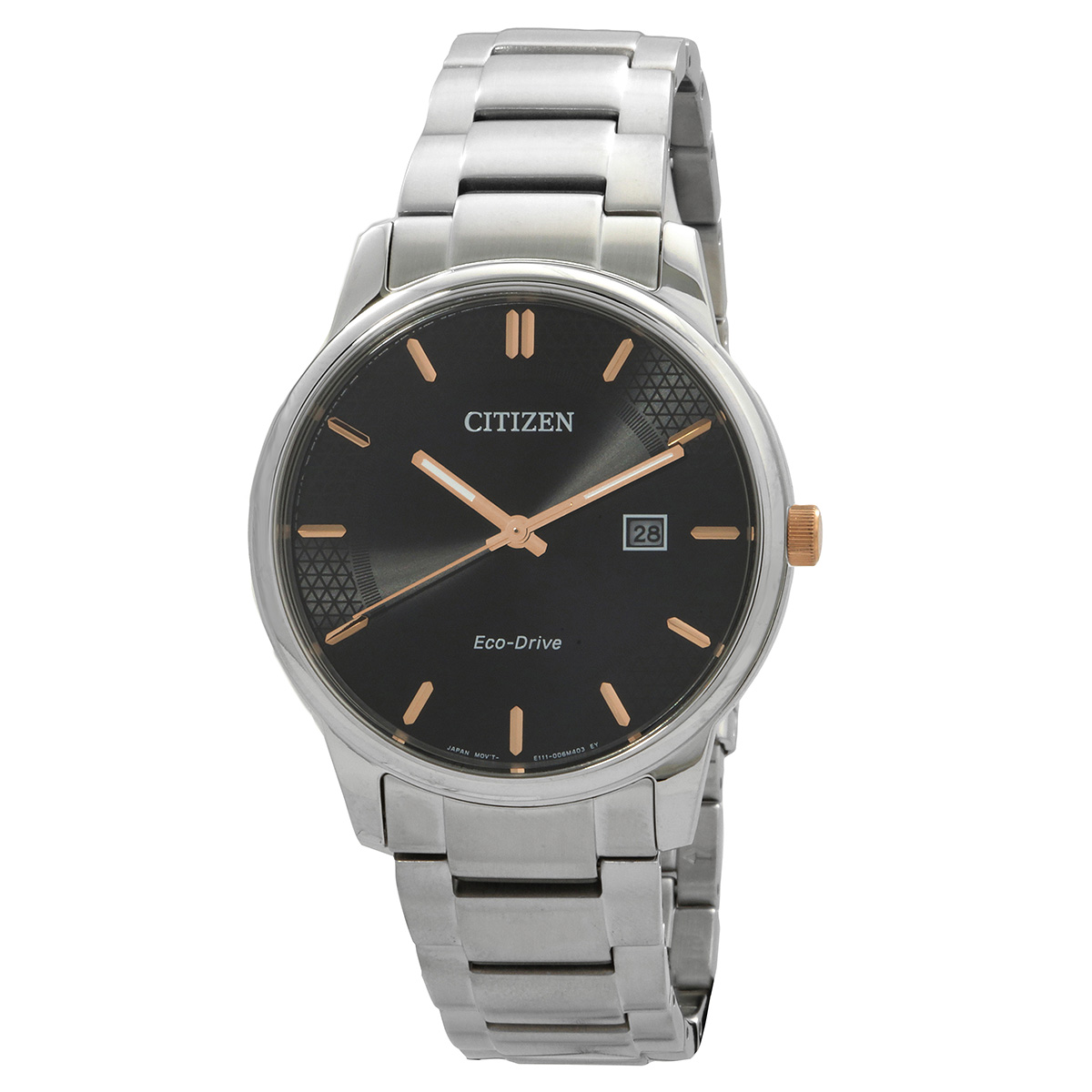 citizen black dial stainless steel band men's watch bm6977 70e citizen black dial stainless steel band men's watch bm6977 70e