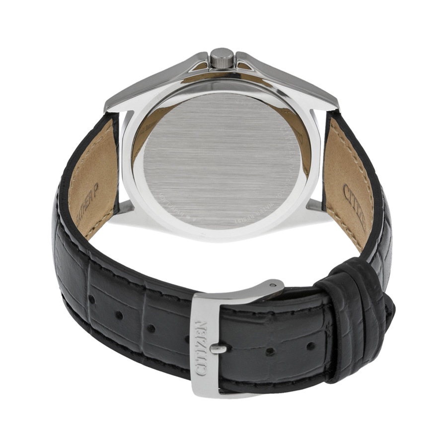citizen black dial black leather men's watch bf0580 06e citizen black dial black leather men's watch bf0580 06e