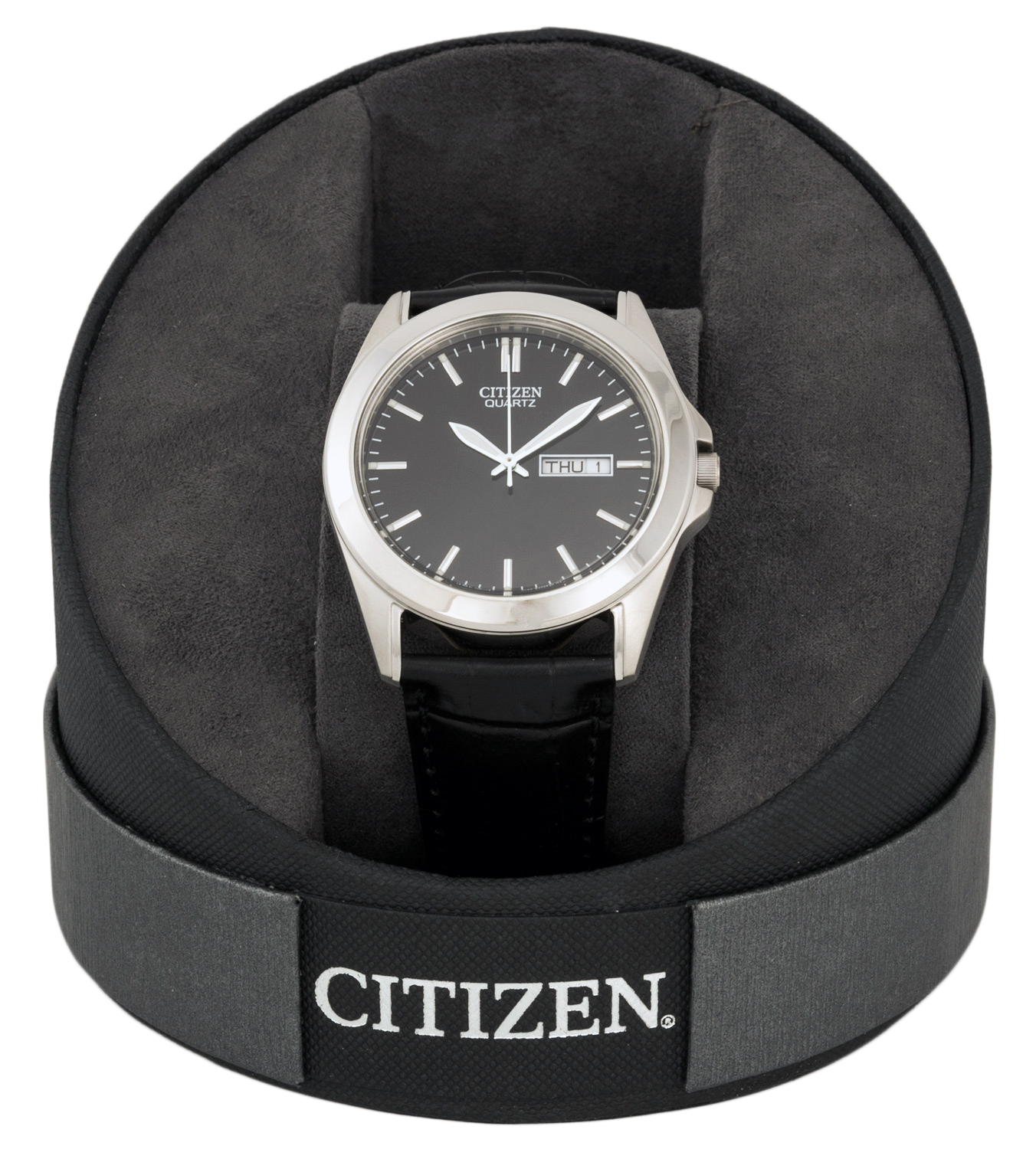 citizen black dial black leather men's watch bf0580 06e citizen black dial black leather men's watch bf0580 06e