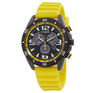 Витрина citizen brycen chronograph black dial men's watch at2585 08e