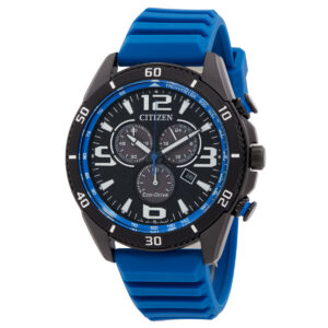 Витрина citizen brycen chronograph black dial men's watch at2586 05e